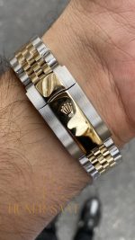 Rolex Day Date Champagne Silver Gold HS009