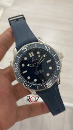 omega-seamaster-diver-300m-mavi-kaucuk-replika-saat