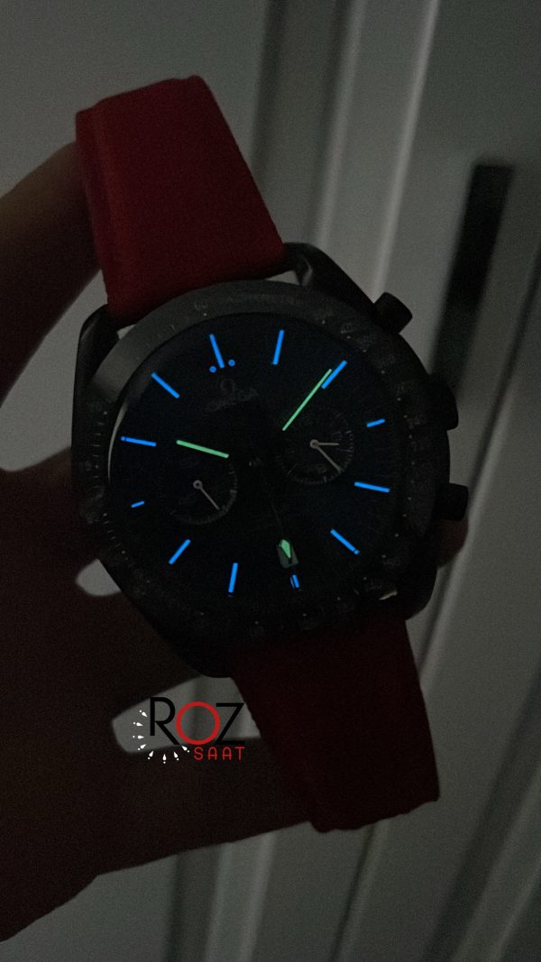 Omega Speedmaster Dark Side Vintage Kırmızı ODV01