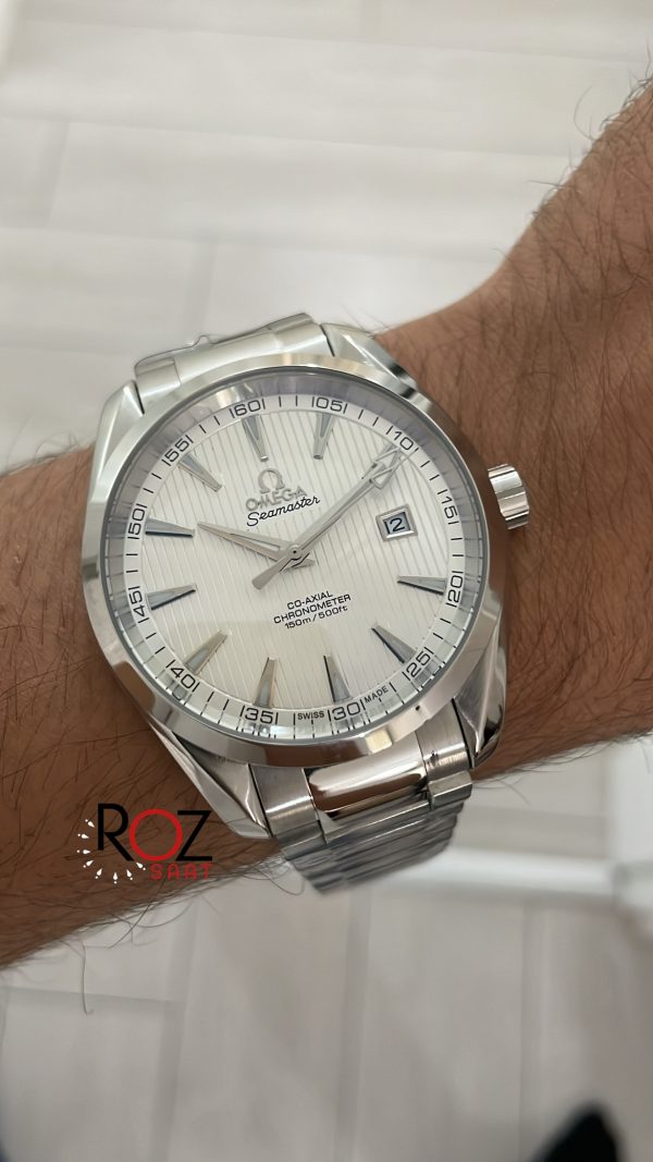 Omega Seamaster Aqua Terra Beyaz Kadran OAT02