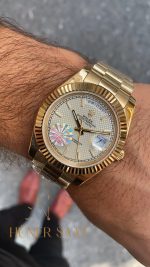 Rolex Day Date Beyaz Kadran 40 mm 228238 White Dial Gold HS001
