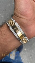 Rolex Day-Date Diamond Champagne 40 mm 126333 Silver Gold HS010