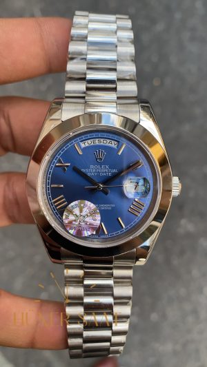 Rolex Day Date Mavi Kadran 40 mm 228206 Blue Silver HS005