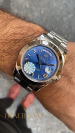 Rolex Day Date Mavi Kadran 40 mm 228206 Blue Silver HS005