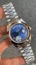Rolex Day Date Mavi Kadran 40 mm 228206 Blue Silver HS005