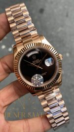 Rolex Day Date Onyx 40 mm 18038 Rose Gold ROLDD042
