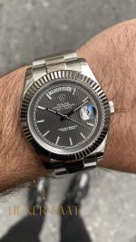 Rolex Day Date Rhodium 228239 Gri Kadran 40 mm HS006