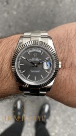 Rolex Day Date Rhodium 228239 Gri Kadran 40 mm HS006