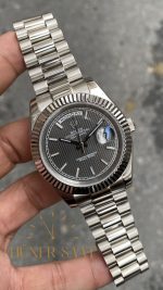 Rolex Day Date Rhodium 228239 Gri Kadran 40 mm HS006