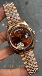 Rolex Day-Date Chocolate Diamond 40 mm 128235 Rosegold HS002