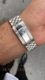 Rolex Day Date Siyah Kadran 40 mm 228239 Silver ROLDD040